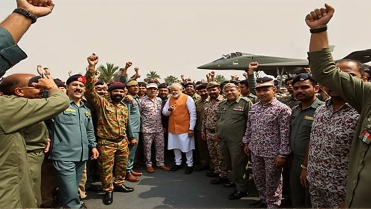 PM मोदी का आदमपुर एयरबेस दौरा: पाकिस्तान के तनाव के बीच सैनिकों का हौसला बुलंद
