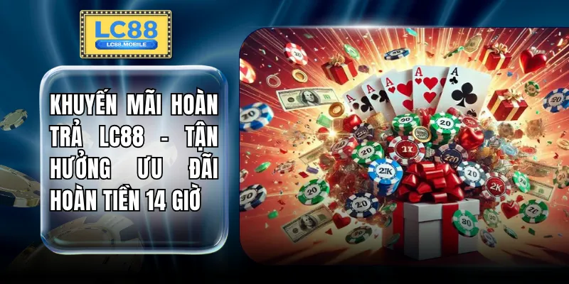 Khuyến Mãi Hoàn Trả LC88 - Tận Hưởng Ưu Đãi Hoàn Tiền 14 Giờ